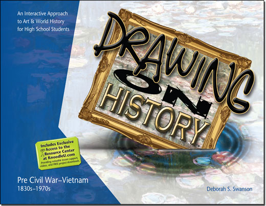 Homeschool Art Curriculum - Drawing on History - Homeschool High School Art Curriculum Homeschooling - Homeschool Art Instruction - Independent Study Art Curriculum - Interactive Art History