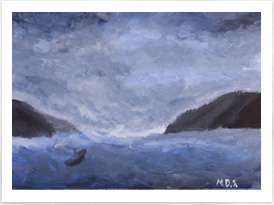 Romanticism - Stormy Sea Painting - Drawing on History - Homeschool Art Curriculum