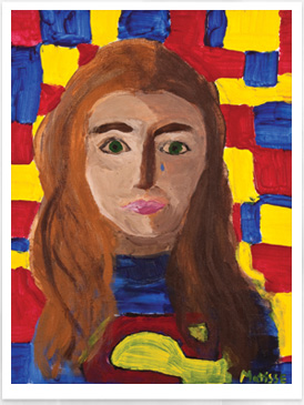 Fauvism - Self Portrait - Drawing on History - Homeschool Art Curriculum
